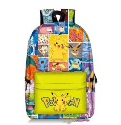 SAC À DOS - POKÉMON AVEC PIKACHU ASSIS